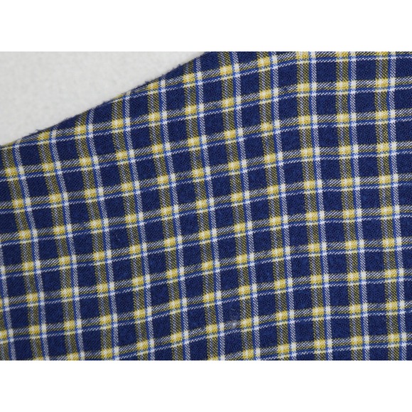 Duluth Trading Shirt Mens Sz L Button‎ Down Short Sleeve Plaid Lightweight - Picture 4 of 8